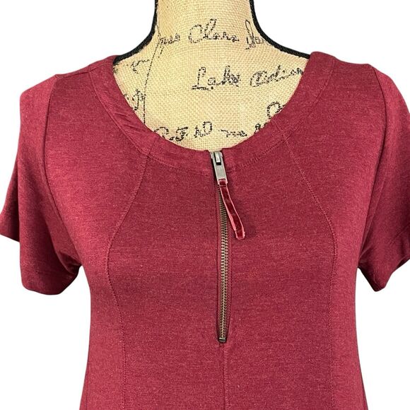 Soft Surroundings Sz XS‎ Weekend Chic Knit Shift Dress Oversized Pockets Casual - Picture 7 of 11